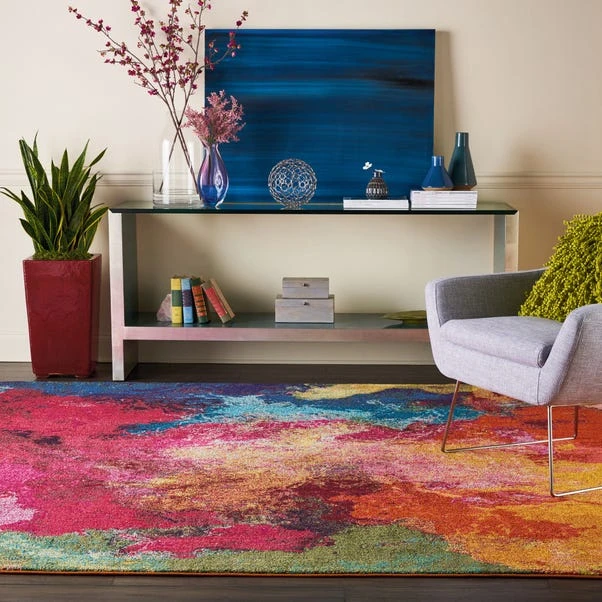 Multi Coloured Celestial Palette Rug - Image 3