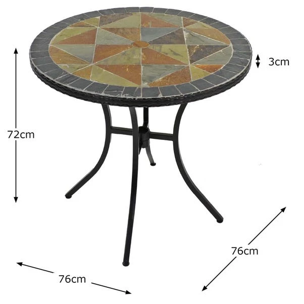 Tampa 76cm Bistro Table - Image 5