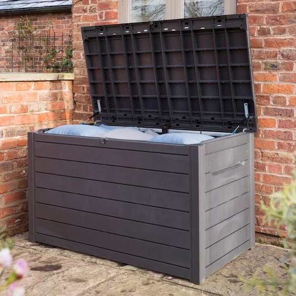Grey Deck Outdoor Storage Box - Image 2