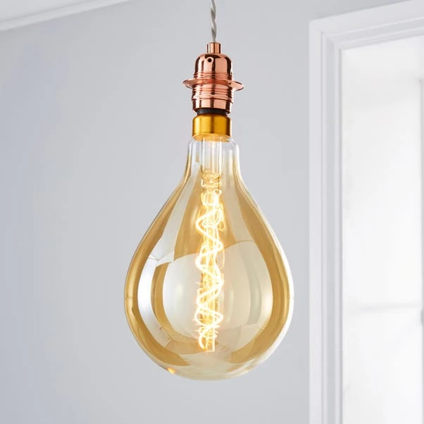 Status 6.5W PS165 ES 28cm Dimmable Spiral Filament XL Bulb - Image 3