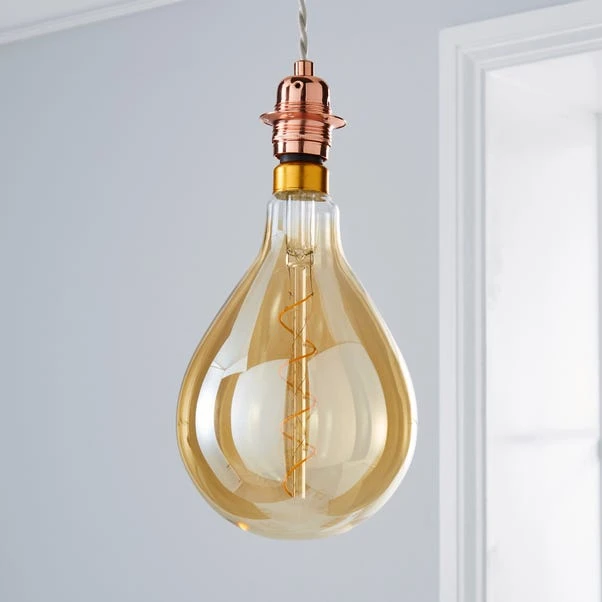 Status 6.5W PS165 ES 28cm Dimmable Spiral Filament XL Bulb - Image 4