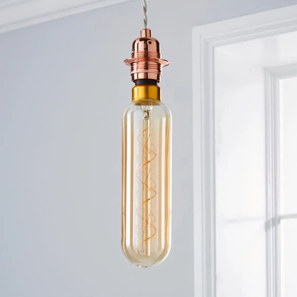 Status 6.5W T20 ES 28cm Dimmable Spiral Filament Bulb - Image 4