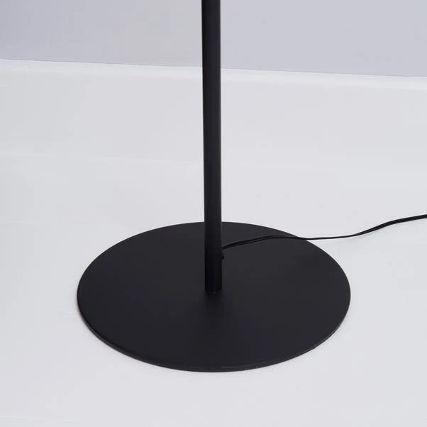 Harme 2 Light Black Touch Dimmable Floor Lamp - Image 4