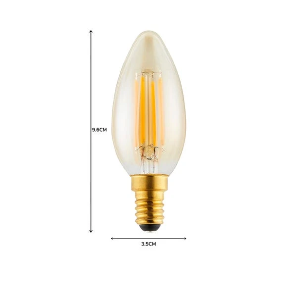 Status Florence 4W SES Candle Dimmable Bulb - Image 4