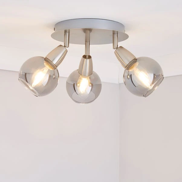 Tia 3 Light Semi Flush Spotlight - Image 8