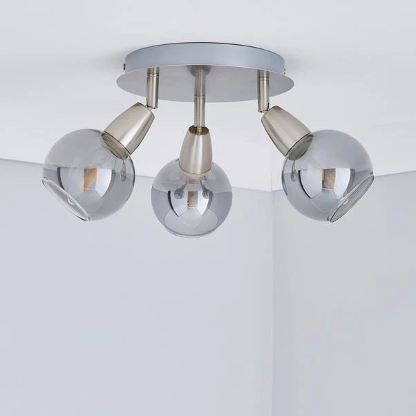 Tia 3 Light Semi Flush Spotlight - Image 9