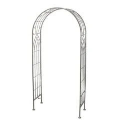 Charles Bentley Grey Wrought Iron Arch