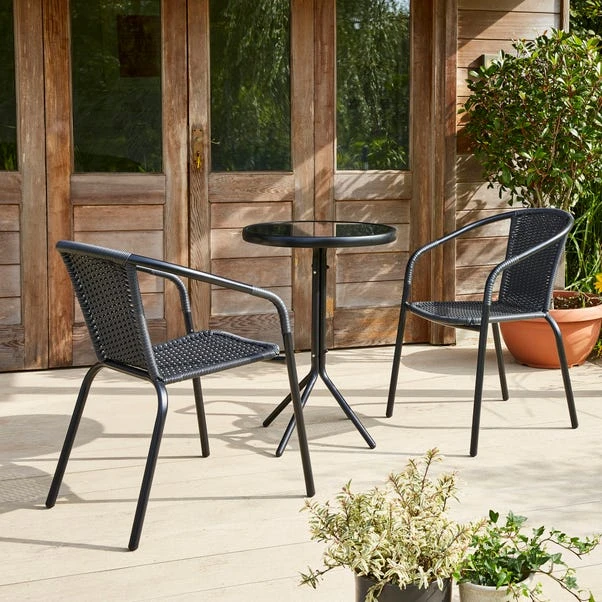 Rattan Bistro Chair - Image 9