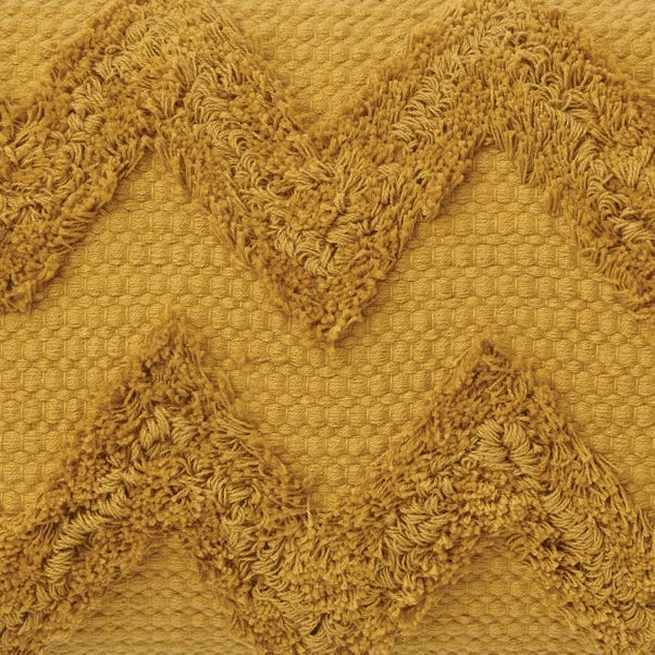 Zig Zag Tufted Cotton Cushion - Image 12