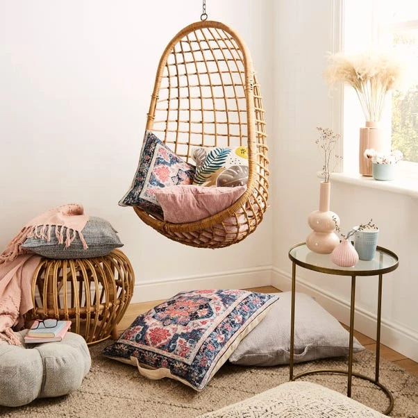 Printed Oriental Cushion - Image 6