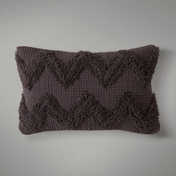 Zig Zag Tufted Cotton Cushion - Image 2