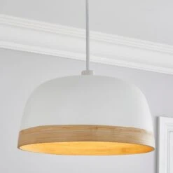Edited Life Bamboo Easy Fit Pendant Shade