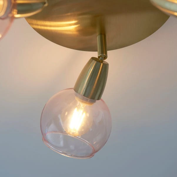 Tia 3 Light Semi Flush Spotlight - Image 6