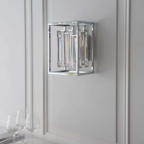 Vogue Crystal Juneau Wall Light - Image 2