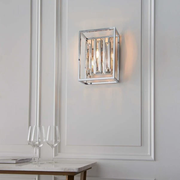 Vogue Crystal Juneau Wall Light - Image 3