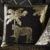 Laurence Llewelyn-Bowen Tiger Tiger Black Cushion