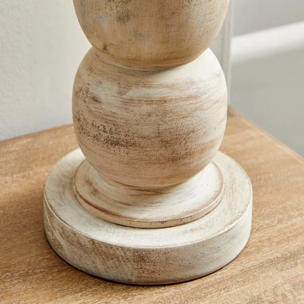 Churchgate Turned Wood Candlestick - Image 4