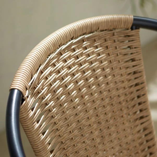 Rattan Bistro Chair - Image 4
