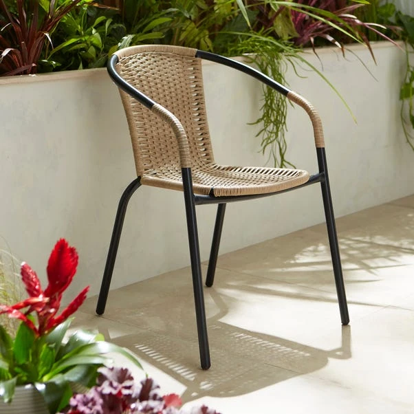 Rattan Bistro Chair - Image 5