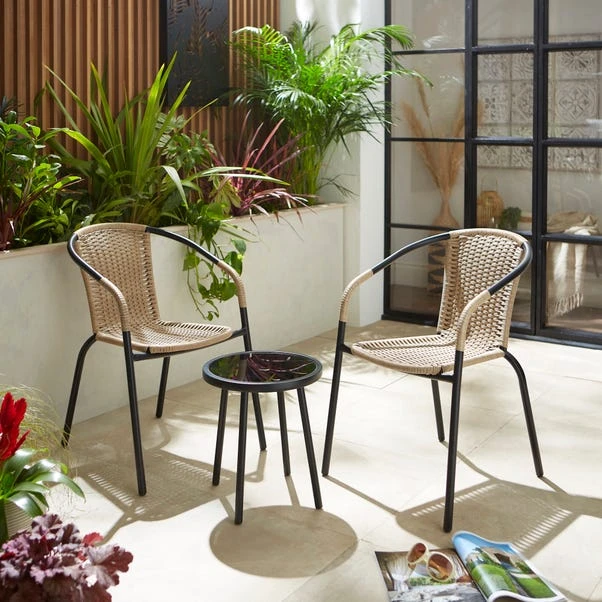 Rattan Bistro Chair - Image 6