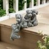 4 Schnauzer Garden Décor