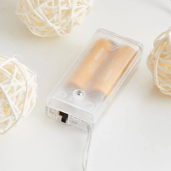 Rattan Ball LED String Lights - Image 4