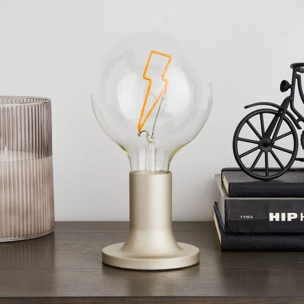 Lightning Bolt Bulb Table Lamp - Image 2