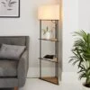 Elements Element Sunds Corner Shelved Floor Lamp Light Wood