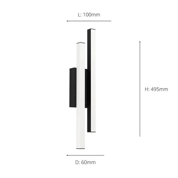 EGLO Serricella Outdoor LED Wall Light - Image 6