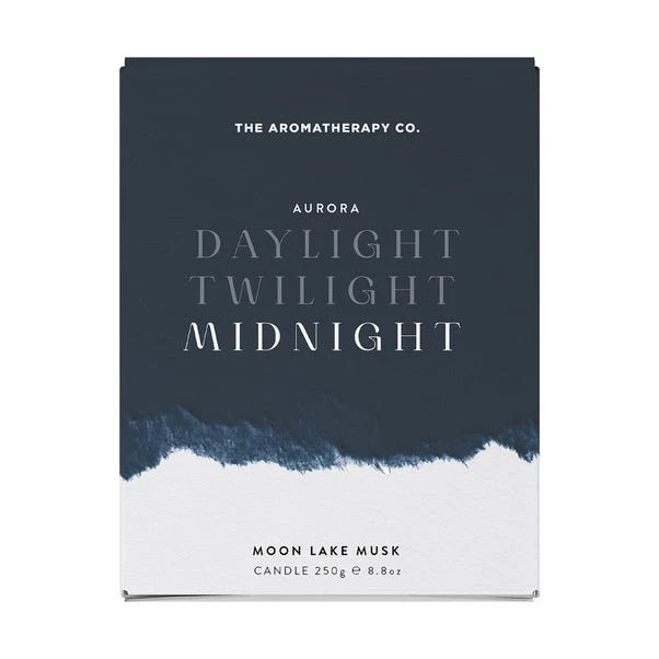 The Aromatherapy Co Ceramic Aurora Midnight Candle - Image 3