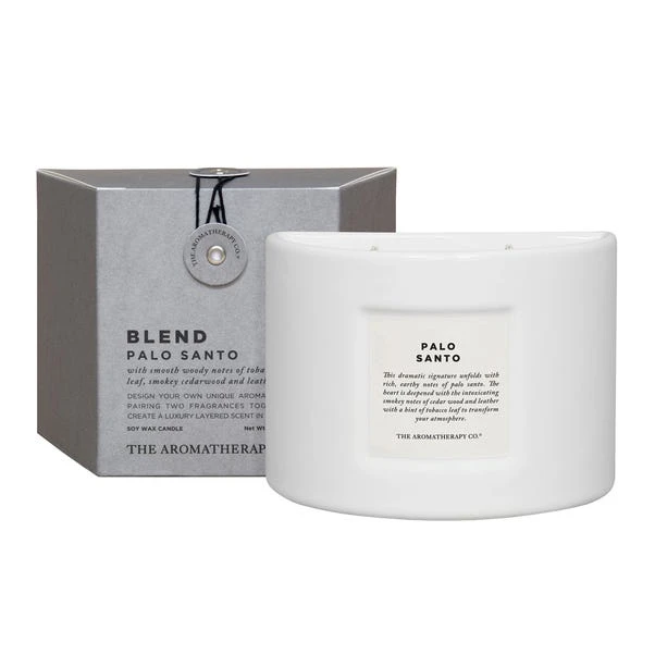 The Aromatherapy Co Blend Palo Santo Candle