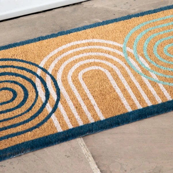 Cedar & Sage Arch Coir Double Doormat - Image 2