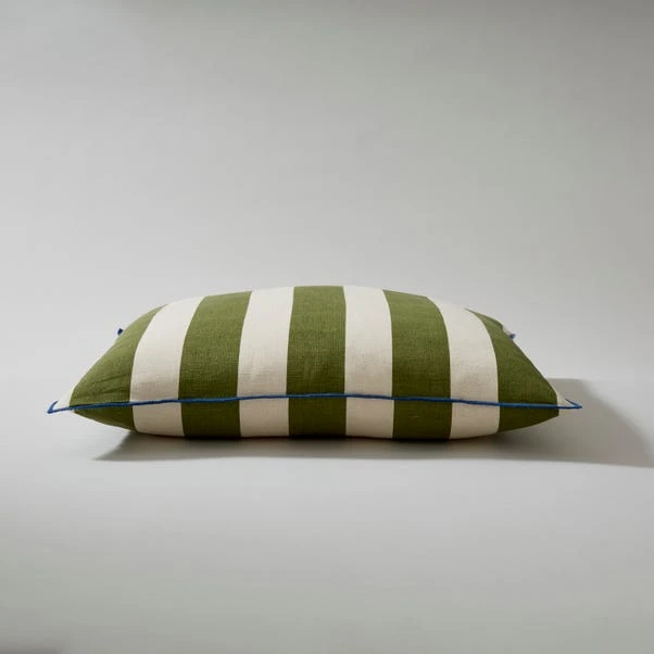 Pride & Joy Stripe Green Cushion - Image 2