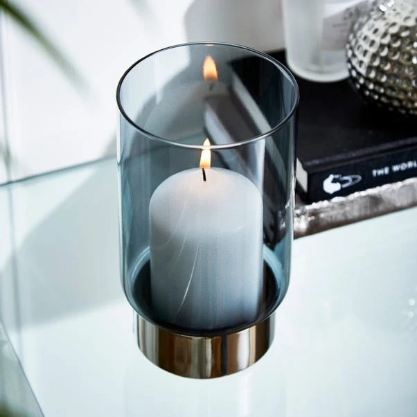 Erin Smoked Candle Holder - Image 2