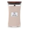 Woodwick Vanilla & Sea Salt Large Hourglass Crackle Candle