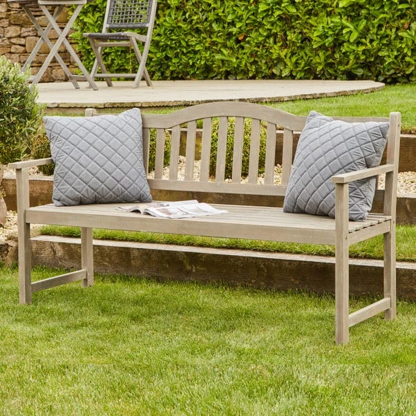 Richmond Acacia Wood Bench With Pop Up Table - Image 5