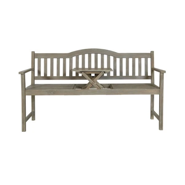 Richmond Acacia Wood Bench With Pop Up Table - Image 7