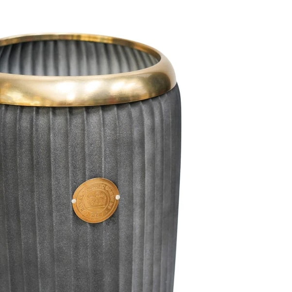 Kew Antique Lead Richmond Tall Plant Pot - Image 3