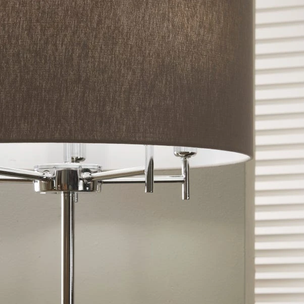 Plaza 5 Light Silver Metal Floor Lamp - Image 2