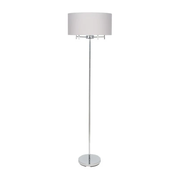 Plaza 5 Light Silver Metal Floor Lamp - Image 3