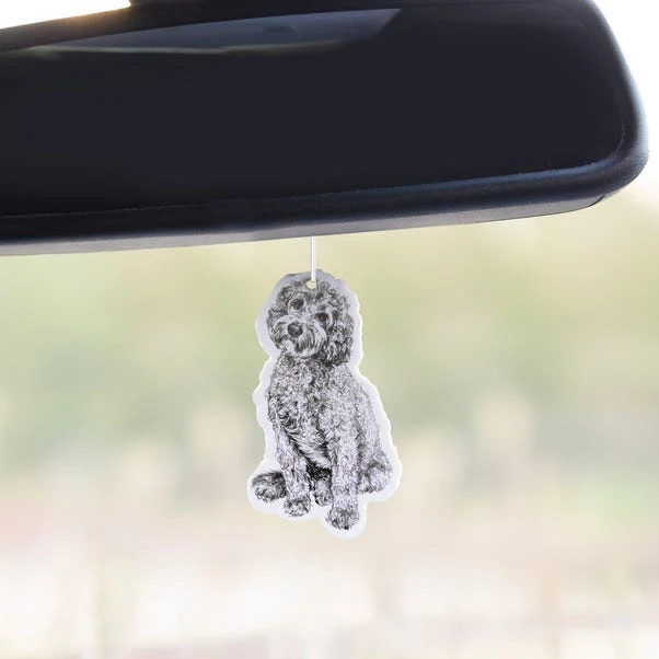 Set Of 2 Sandalwood Cockapoo Air Fresheners - Image 2