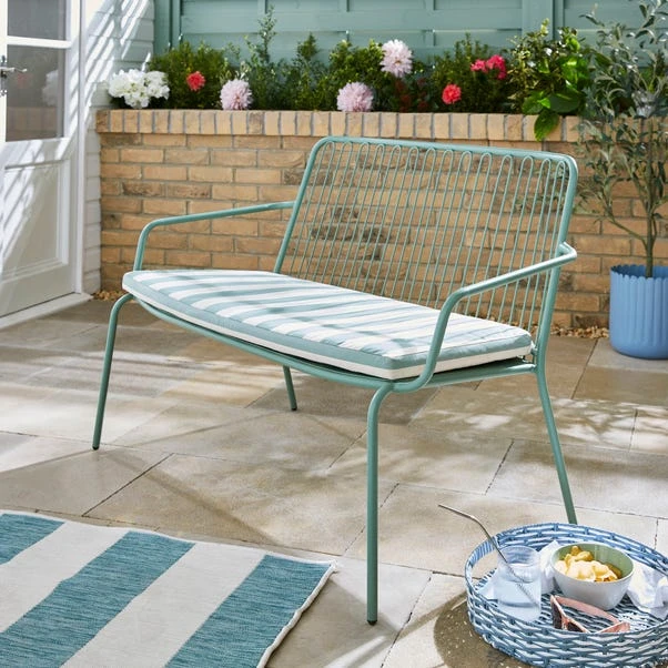 Striped Lilypad Bench Pad - Image 2