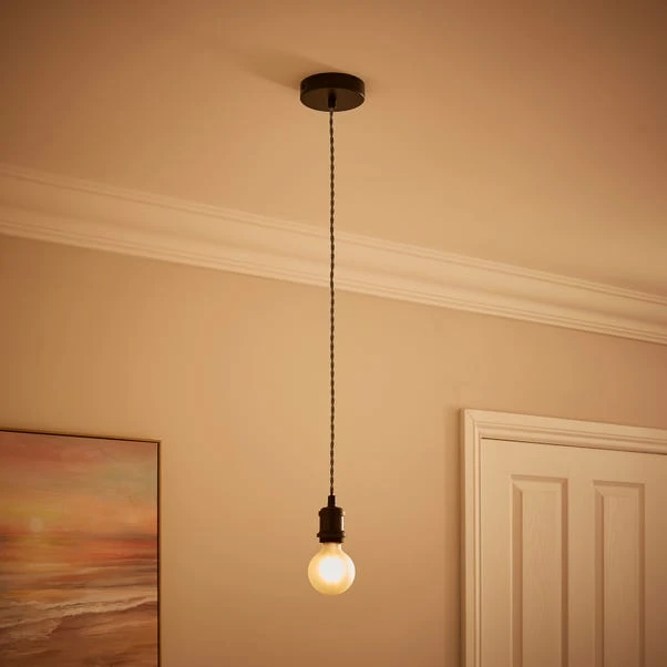 Charlie Herringbone Adjustable Pendant Flex Ceiling Light Cable - Image 8