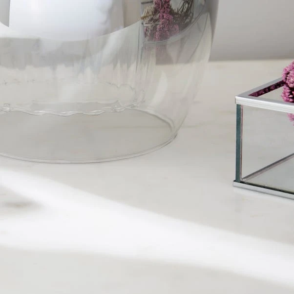 Sylvia Ribbed Glass Table Lamp - Image 10