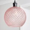 Elodie Faceted Glass Easy Fit Pendant Shade
