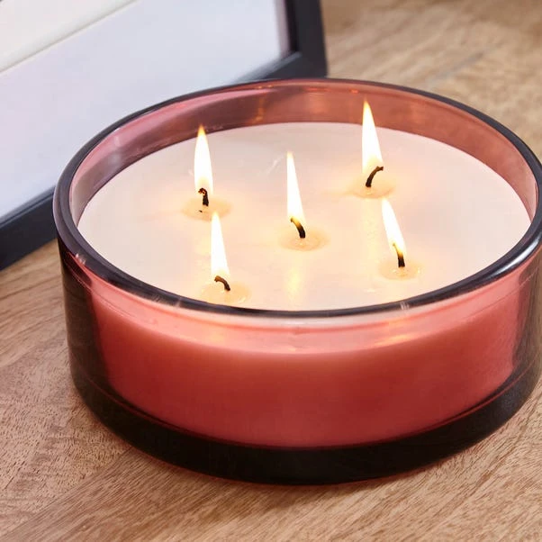 Sugared Raspberry Large Multi Wick Candle - Image 3