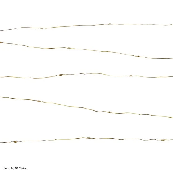Micro 100 LED Wire String Lights - Image 4