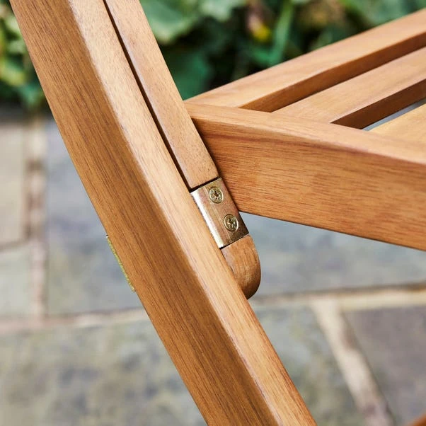 Compact Wooden Folding Dining Set - Image 6