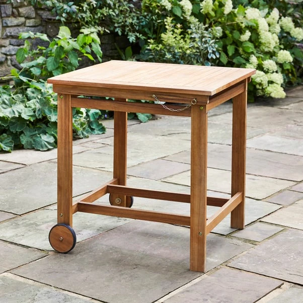 Compact Wooden Folding Dining Set - Image 10