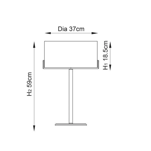 Vogue Balaton Table Lamp - Image 9